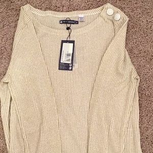 Sparkly stripe Petit Bateau top NWOT